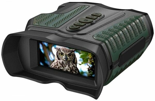 Цифровой бинокль ночного видения ПНВ для охоты и наблюдений с записью Veber (Вебер) NVB 080FHD