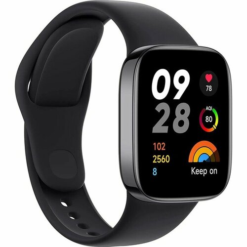 XIAOMI Смарт-часы Xiaomi Redmi Watch 3 175 AMOLED уведомления датчики мониторинга черные 1145500₽