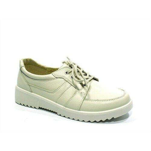 фото Полуботинки marko, размер 39, бежевый