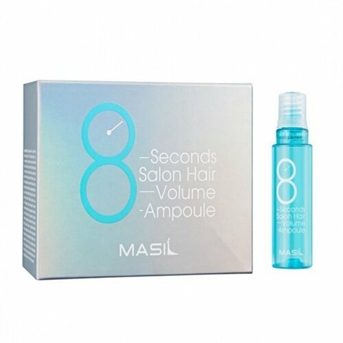 Купить Корейский филлер для объема волос с ментолом MASIL 10шт*15мл (8 Seconds Salon Hair Volume Ampoule)