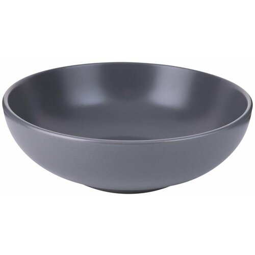 Тарелка суповая HOMECLUB Gray 18см, керамика, 4 шт