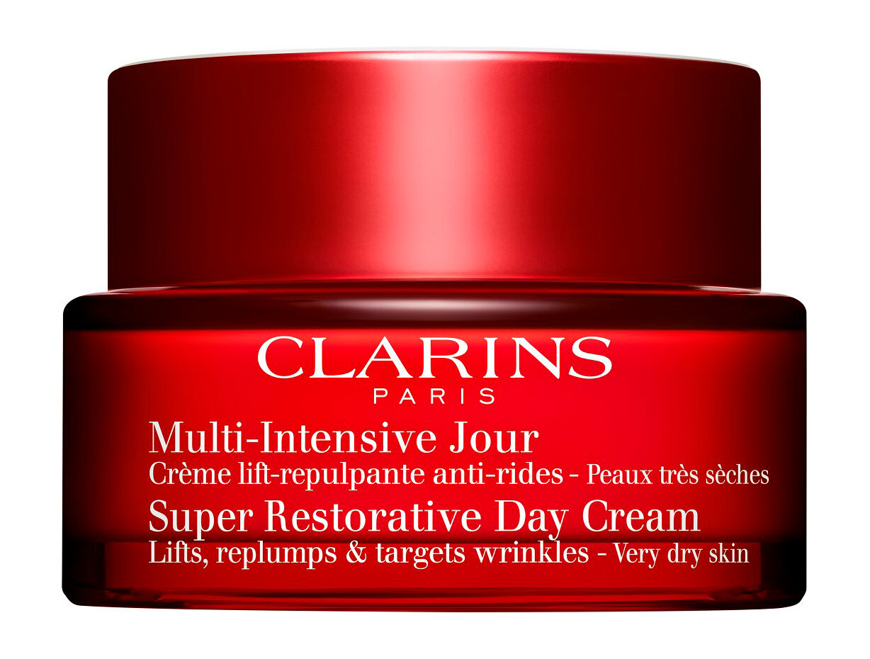 Антивозрастной дневной крем для сухой кожи лица Clarins Multi-Intensive Super Restorative Day Cream /50 мл/гр.