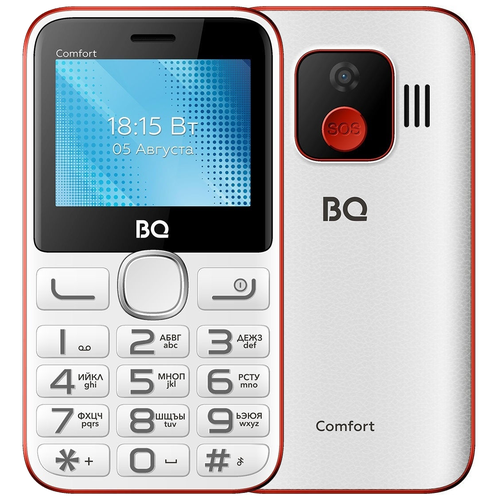 Телефон BQ 2301 Comfort, 2 SIM, черно-золотой