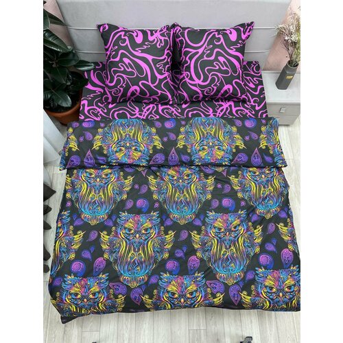 черный, фиолетовый