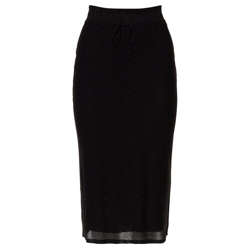 фото Юбка free age fsw2010503 черный+серебряный xl