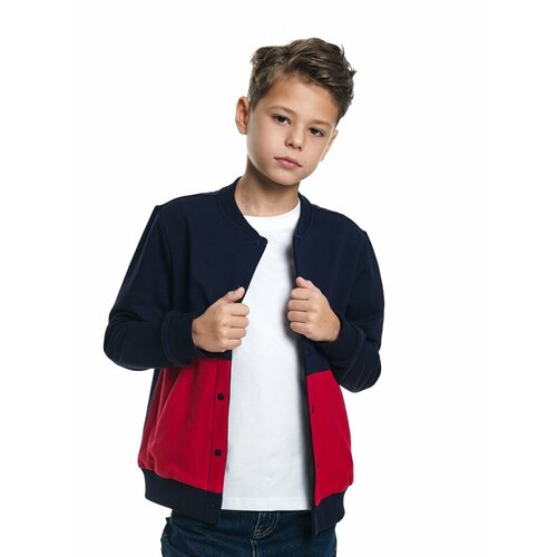 Куртка Mini Maxi, размер 128, красный, синий