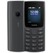 Телефон Nokia 110 (2023), 2 SIM, charcoal