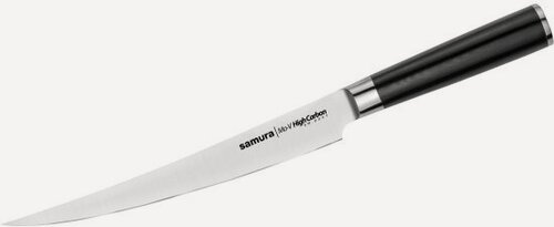 Изображение товара Нож кухонный для нарезки Samura Mo-V, короткий слайсер, 220 мм (SM-0047/K)