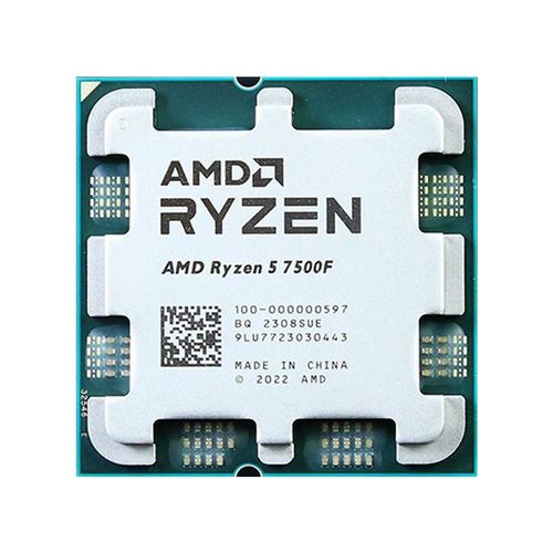 Процессор AMD Ryzen 5 7500F AM5, 6 x 3700 МГц, OEM процессор amd ryzen 5 5600x 3700 мгц amd am4 oem