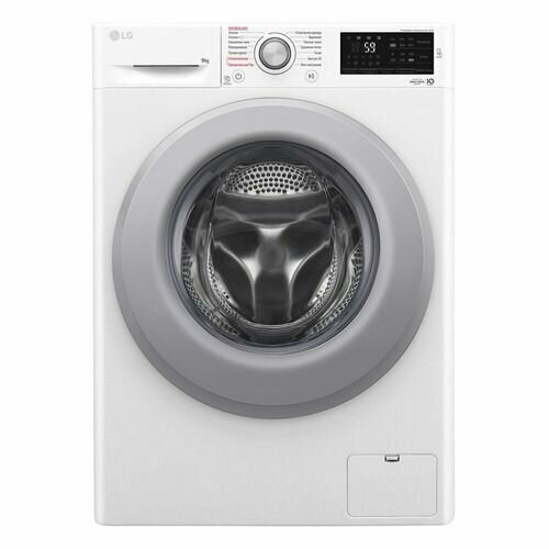 Стиральная машина LG F4M5VS4WP с фронтальной загрузкой с паром 9кг 1400обмин инверторная 5547700₽