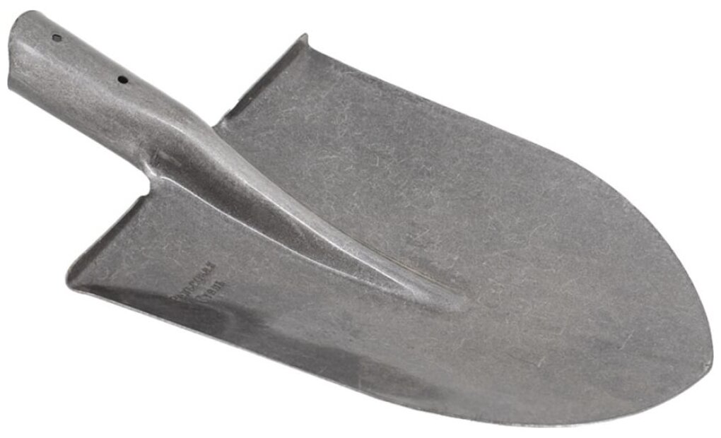 Штыковая лопата Zolder, без черенка, остроконечная, рельсовая сталь - фотография № 2
