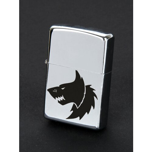 Зажигалка бензиновая с гравировкой Warhammer 40000 Космические волки