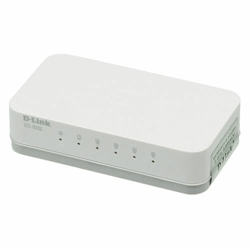 Коммутатор D-Link DES-1005C, неуправляемый