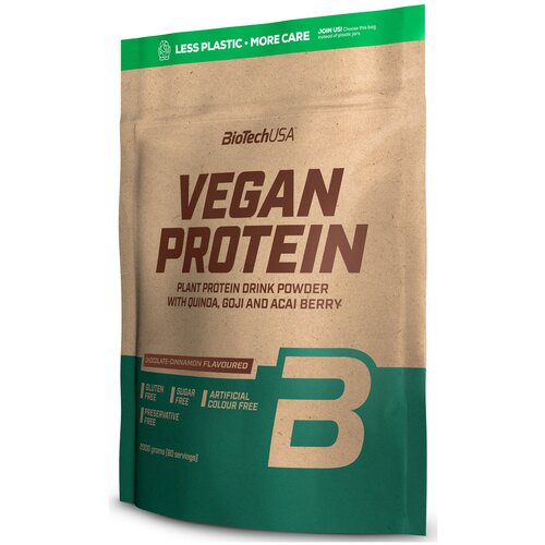 Протеин BioTechUSA Vegan Protein, 2000 гр., шоколад-корица