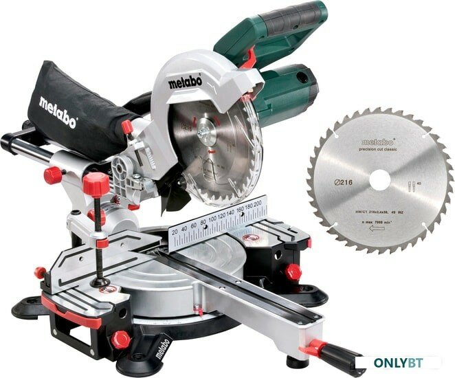 Пила Metabo KGS 216 M Set 690827000