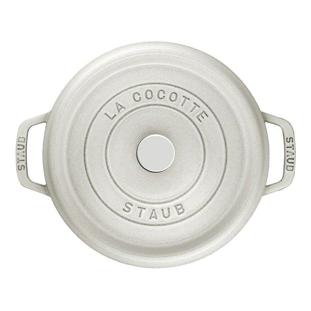 Кокот Staub La Cocotte 3,8л, белый трюфель - фото №9