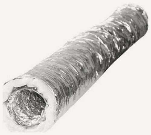 Изображение товара Воздуховод Era AF127изо, гибкий армированный с теплоизоляцией 25мм, D 127 мм, 140 мкм, L до 10м