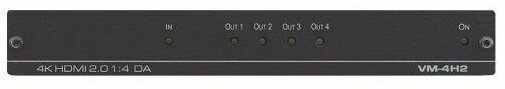 Повторитель Kramer Усилитель-распределитель [VM-4H2] 1:4 HDMI UHD; поддержка 4K, HDMI 2.0