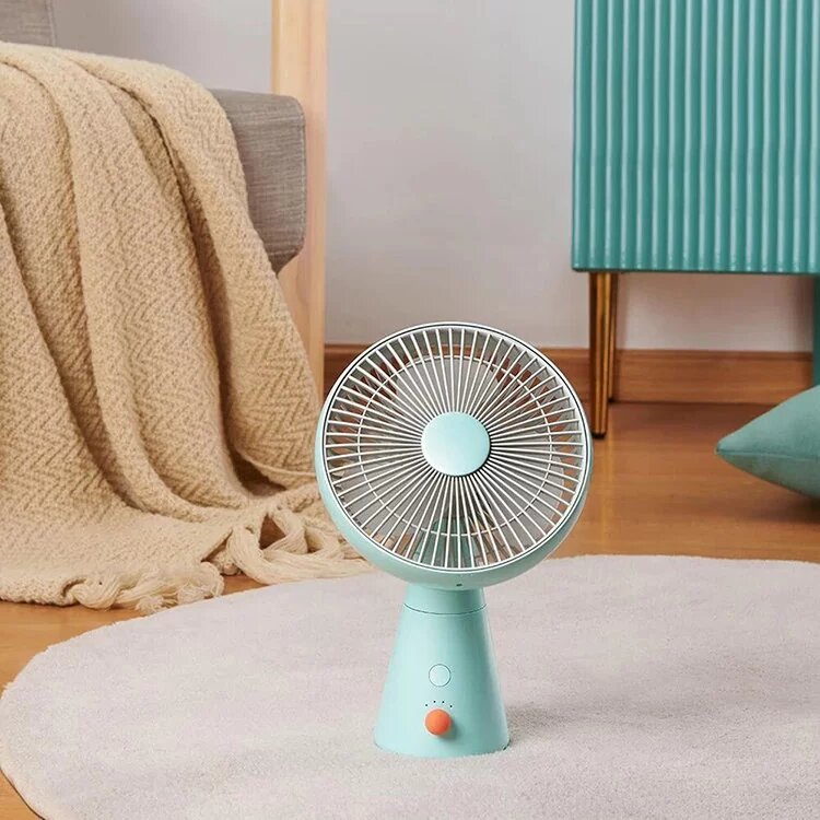 Вентилятор настольный Xiaomi LOFANS Desktop Circulation Fan (голубой) - фотография № 3