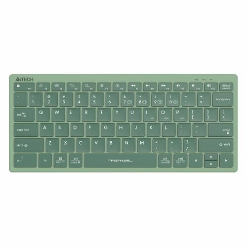 Клавиатура A4TECH Fstyler FBX51C, USB, Bluetooth/Радиоканал, зеленый [fbx51c matcha green]