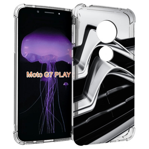 Чехол MyPads citroen-ситроен мужской для Motorola Moto G7 Play задняя-панель-накладка-бампер