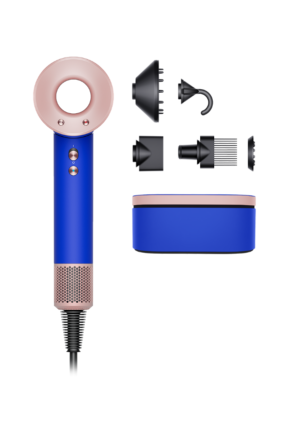 Фен Dyson Supersonic HD07 Special Edition UK/UAE цвет Blue/Blush