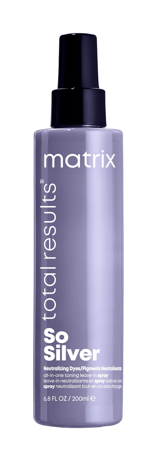 Мультифункциональный несмываемый тонирующий спрей Matrix So Silver Toning Spray