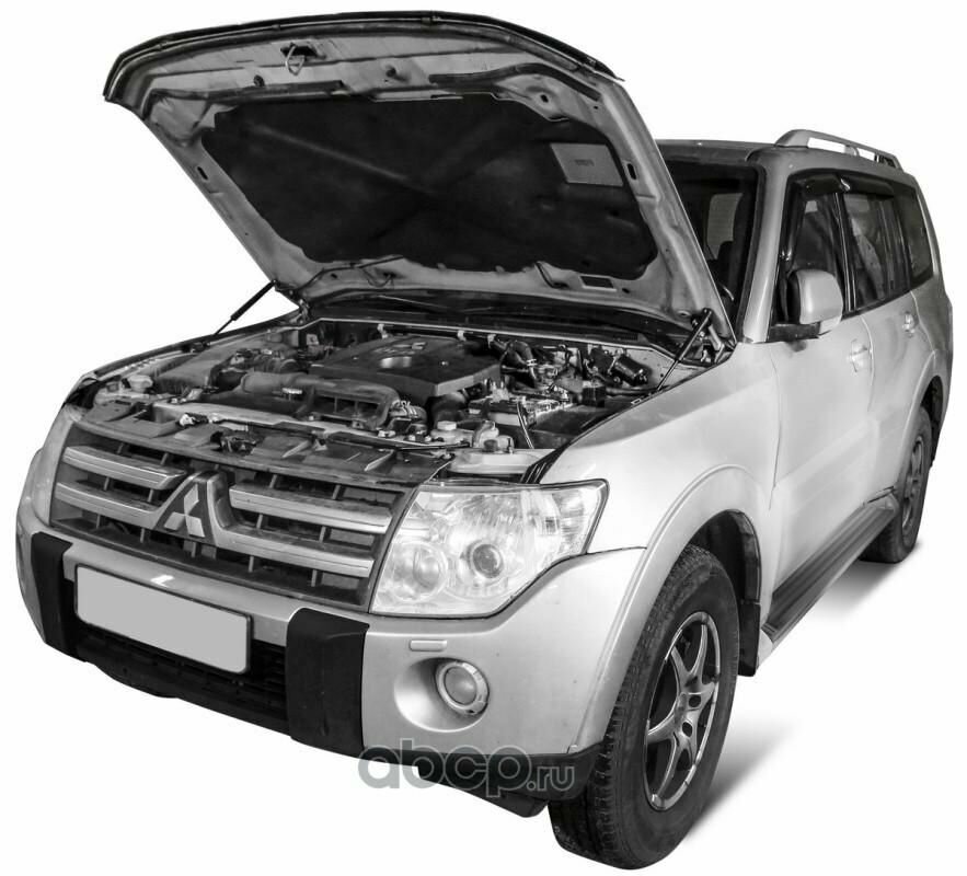 Газовые упоры капота для Mitsubishi Pajero IV 2006-2014