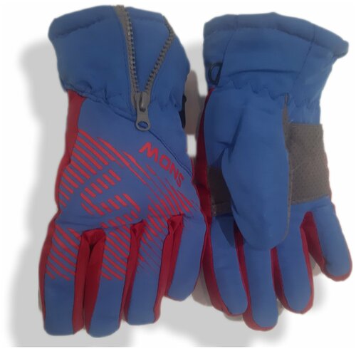 Перчатки CAST-TEX зимние, размер 16(7-9лет), голубой