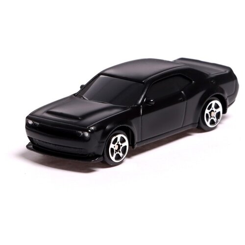 Легковой автомобиль Автоград Dodge Challenger Srt Demon 1:32, 7 см, черный