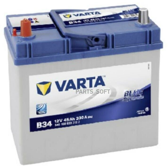 VARTA 545158033 Аккумуляторная батарея Blue Dynamic [12V 45Ah 330A B00]