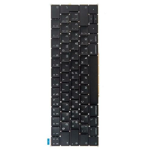 Клавиатура keyboard для Apple MacBook Pro 13 15 Retina Touch Bar A1989 A1990 Mid 2018 Early 2019 Г Enter RUS РСТ 11075₽