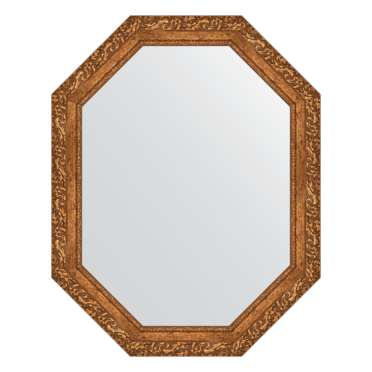 Зеркало в раме 75x95см Evoform виньетка бронзовая - фото №1