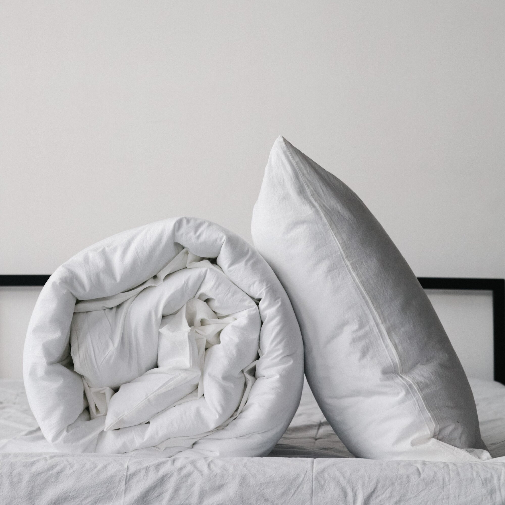 Комплект постельного белья Sweet Sleep 2 спальное вареный хлопок, белый - фотография № 3