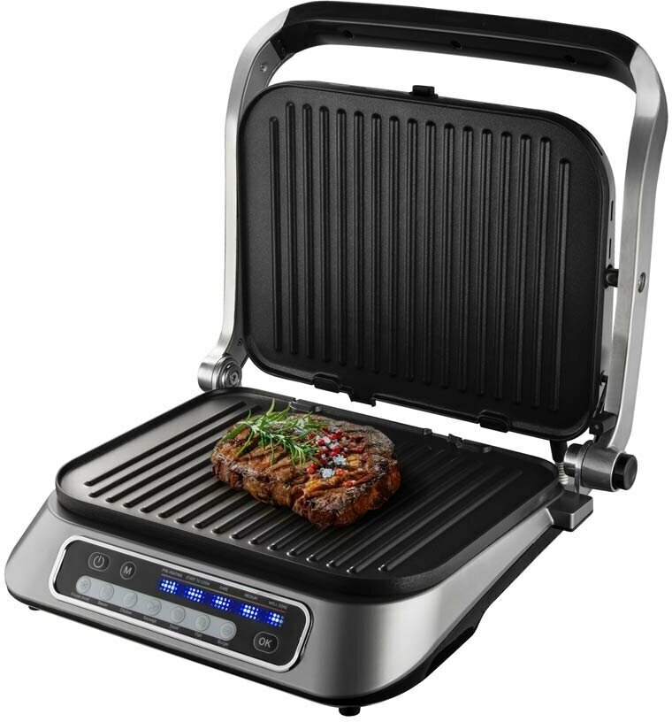 Гриль SteakMaster REDMOND RGM-M805 (серый/металл)