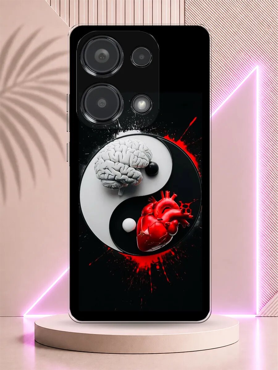 Чехол на Redmi Note 13 Pro Инь Янь