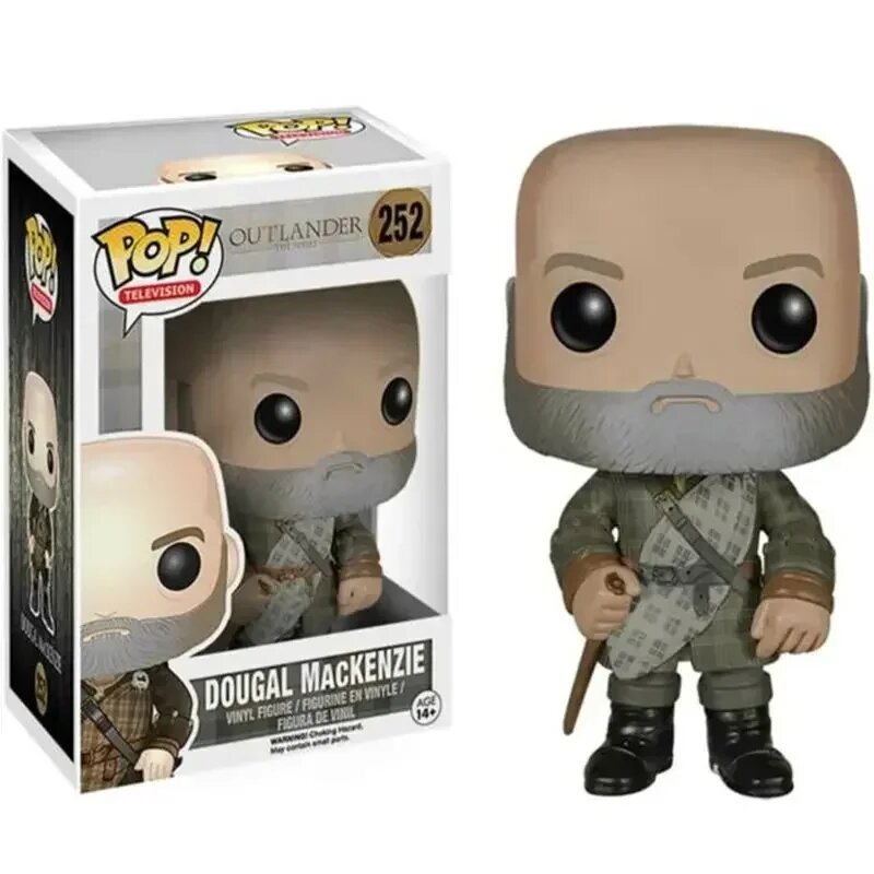 FUNKO POP Outlander Фигурки Claire Randall, Jamie Fraser, Dougal MacKenzie 252 with box