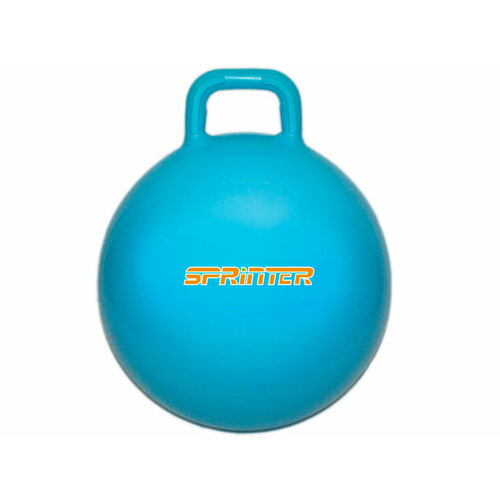 Мяч-прыгун с ручками SPRINTER d-50 см голубой
