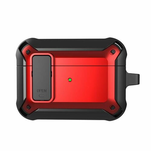 Чехол WiWU Mecha AirPods Case для AirPods Pro Black + Red