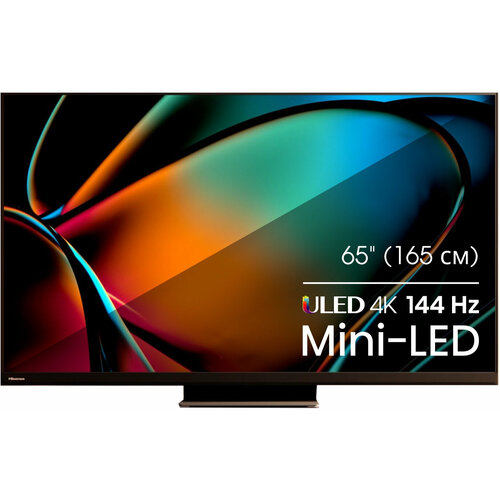 HISENSE Телевизор LED Hisense 65 65U8KQ темно-серый 4K Ultra HD 120Hz DVB-T DVB-T2 DVB-C DVB-S DVB-S2 USB WiFi Smart TV 16800000₽