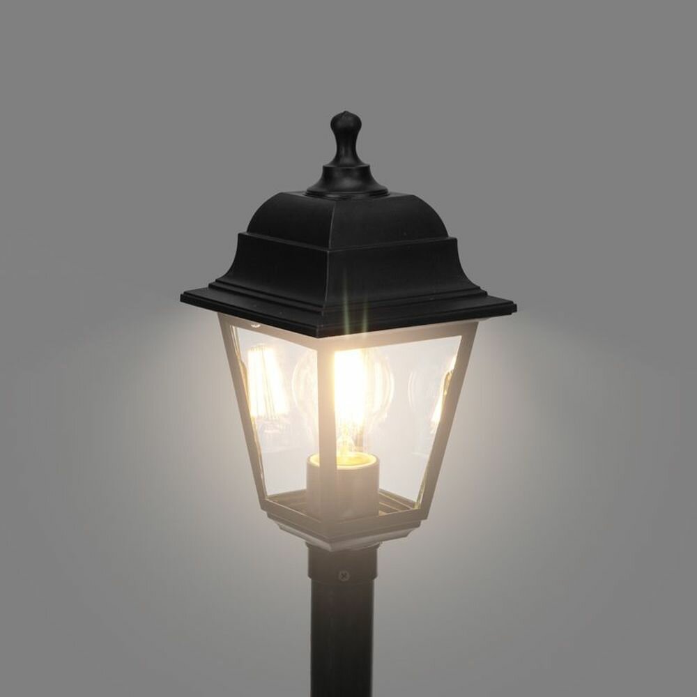 Светильник садово-парковый LAMPER НТУ 04-60-002 У1 "Оскар 4" столб черный