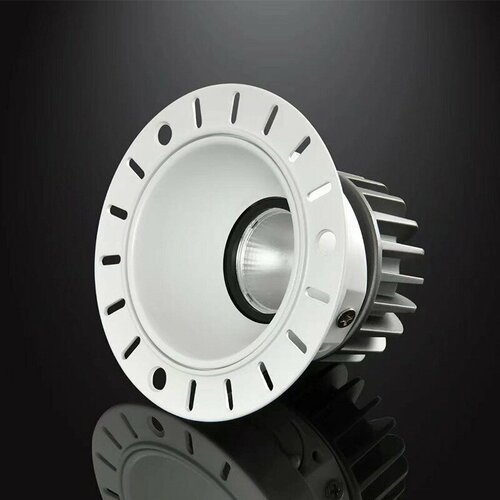 Светильник , безрамочный под штукатурку 12 Вт 4000 К LED COB CRI 90