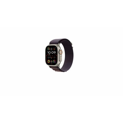 Ремешок для Apple Watch 42/44/45/49 mm (Series 1-9/SE/Ultra), WiWU Ultra Loop c металлической пряжкой, Синий+Серый