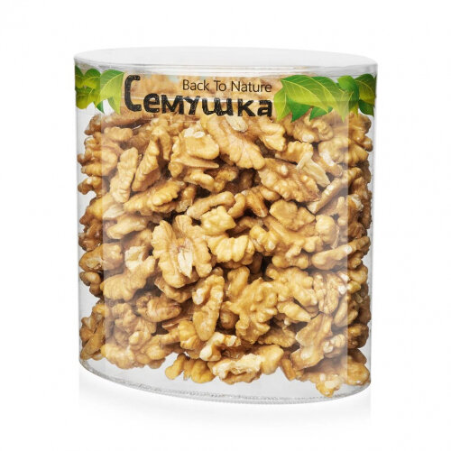 Грецкие орехи Семушка очищенные (Чили) 0,3 кг (Тубус)