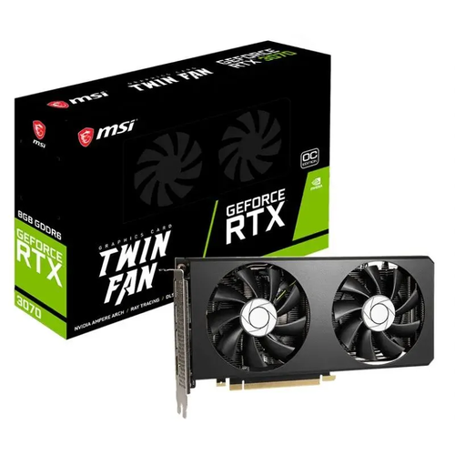 Видеокарта MSI GeForce RTX 3070 TWIN FAN OC 8GB