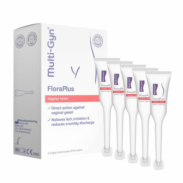 Гель для нормализации вагинальной микрофлоры ФлораФем Multi-Gyn/Мульти-гин туба 5мл 5шт