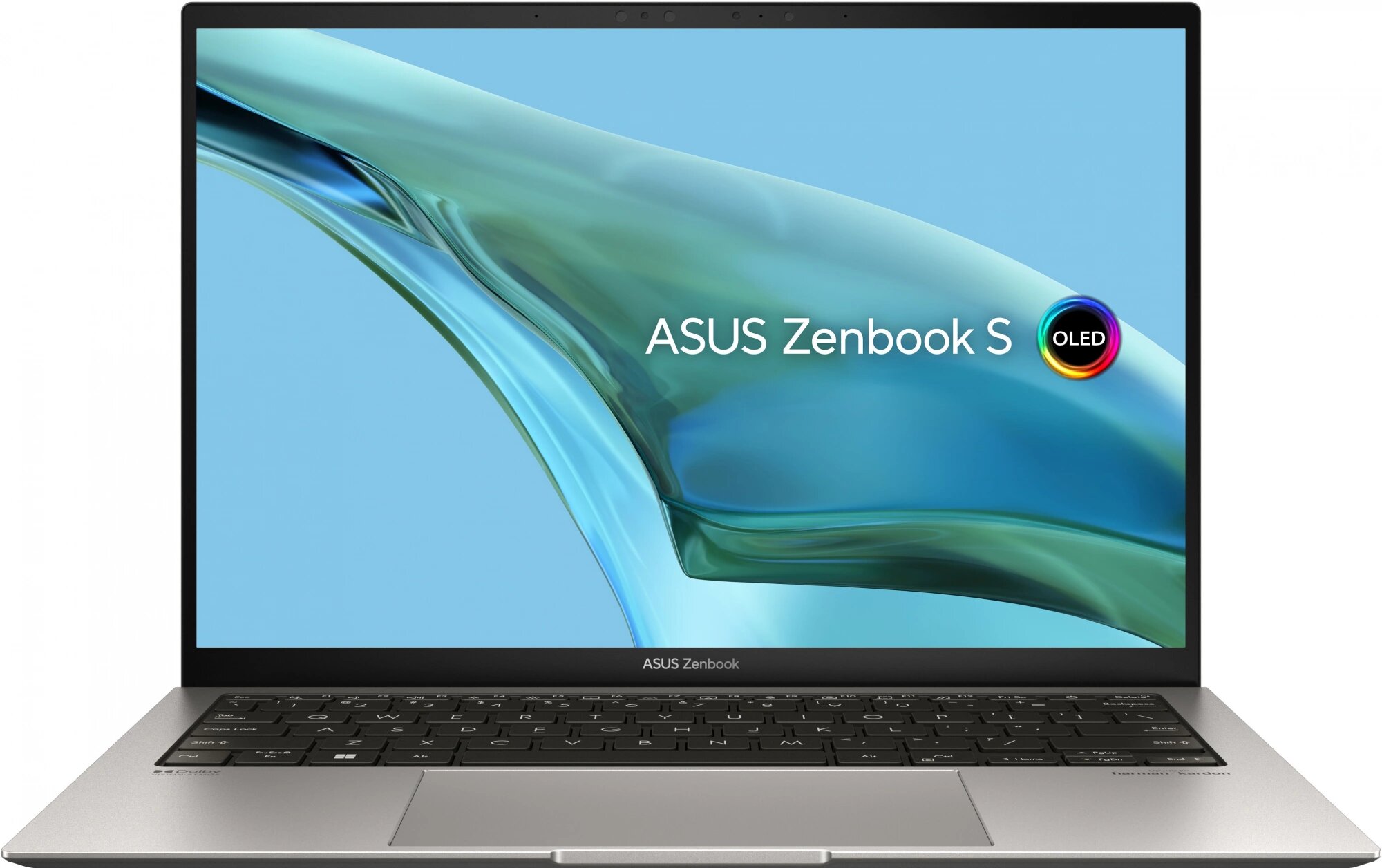 Ноутбук Asus Zenbook S UX5304MA-NQ138W, 13.3", OLED, Intel Core Ultra 7 155U, LPDDR5 16ГБ, SSD 1024ГБ, Intel Graphics, серый (90nb12v2-m008f0)