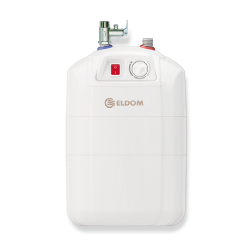Водонагреватель накопительный Eldom Extra Life 10 литров с верхним подключением под мойкой 72325PMP 1851300₽