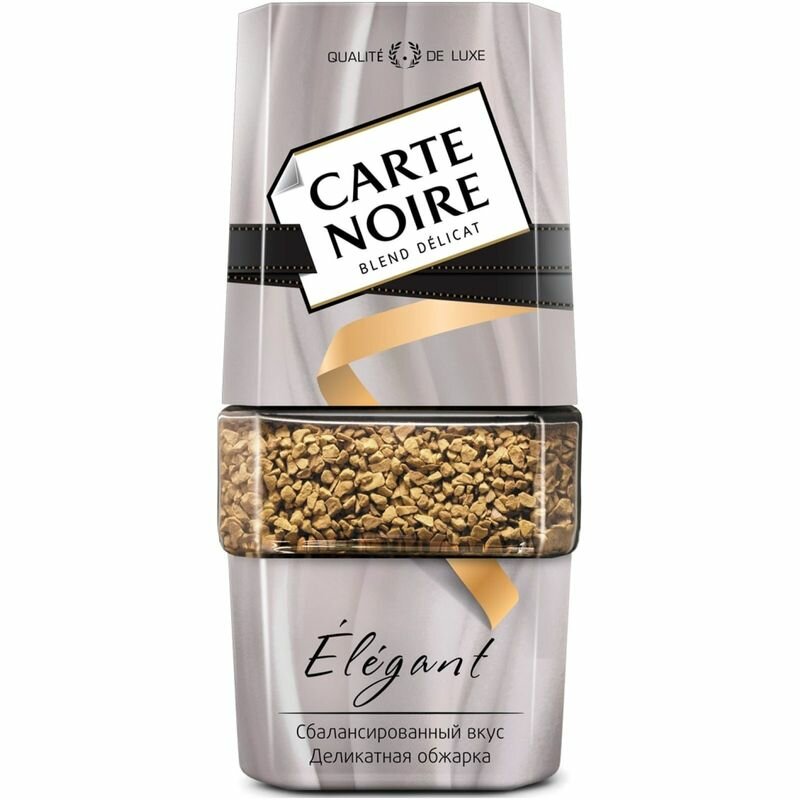 Кофе Carte Noire Elegant натуральный растворимый сублимированный, 95г