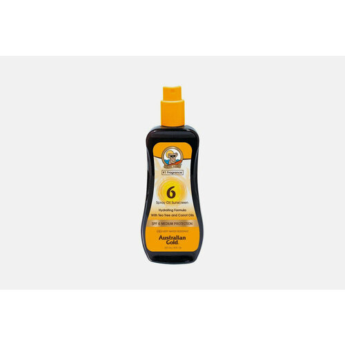 Солнцезащитное спрей-масло для тела SPF 6 Australian Gold Spray Oil / australian gold spf 6 spray oil морковное солнцезащитное масло водостойкое 237 мл